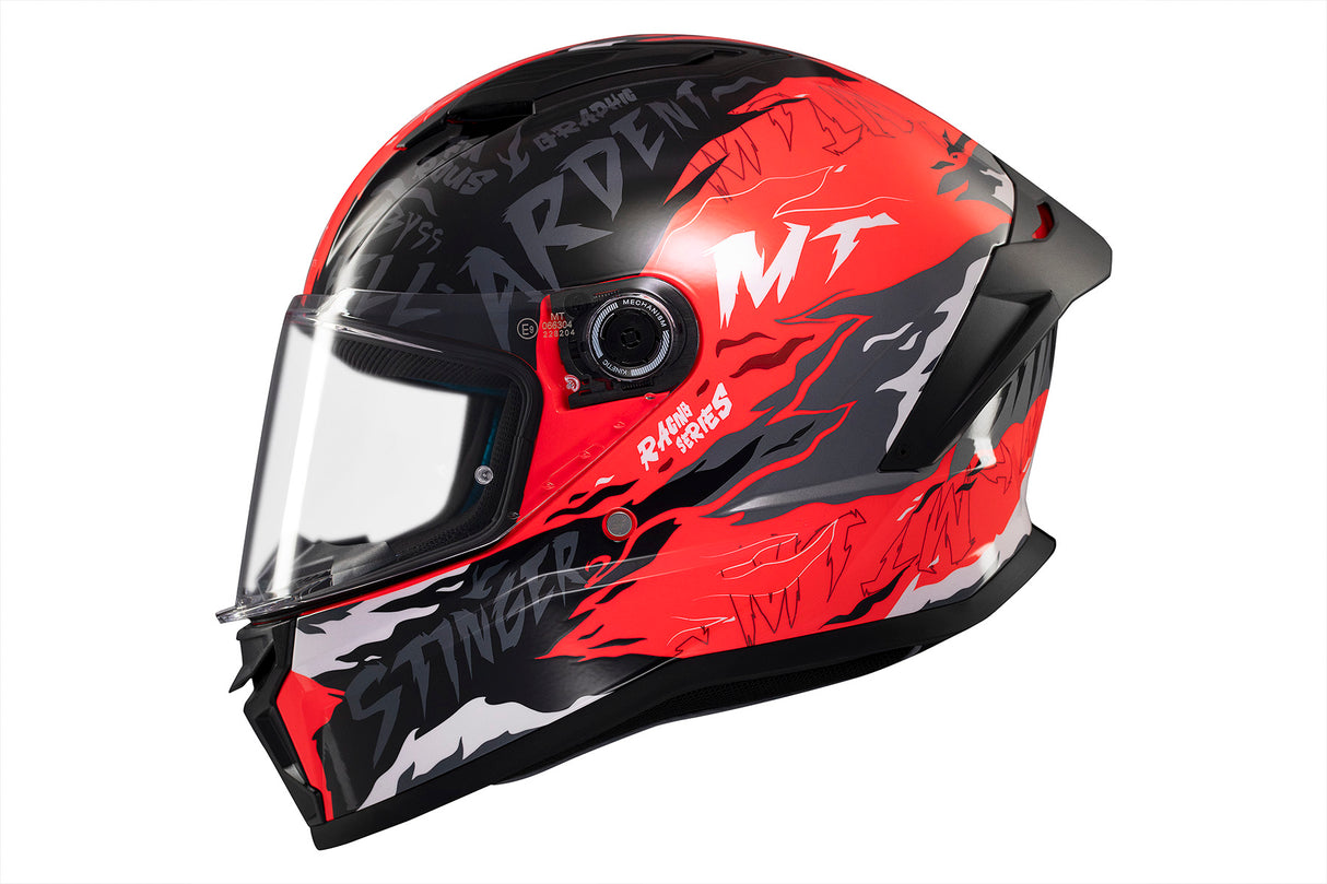 Casco de moto integral MT Helmets Stinger 2 Ardent C5 acabado brillo - vista 2