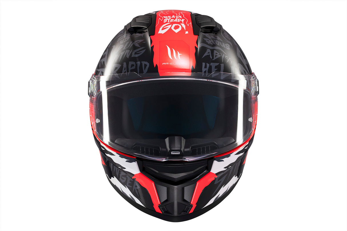 Casco de moto integral MT Helmets Stinger 2 Ardent C5 acabado brillo - vista 3