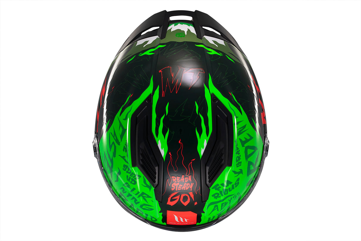 Casco de moto integral MT Helmets Stinger 2 Ardent C6 acabado brillo - vista 9