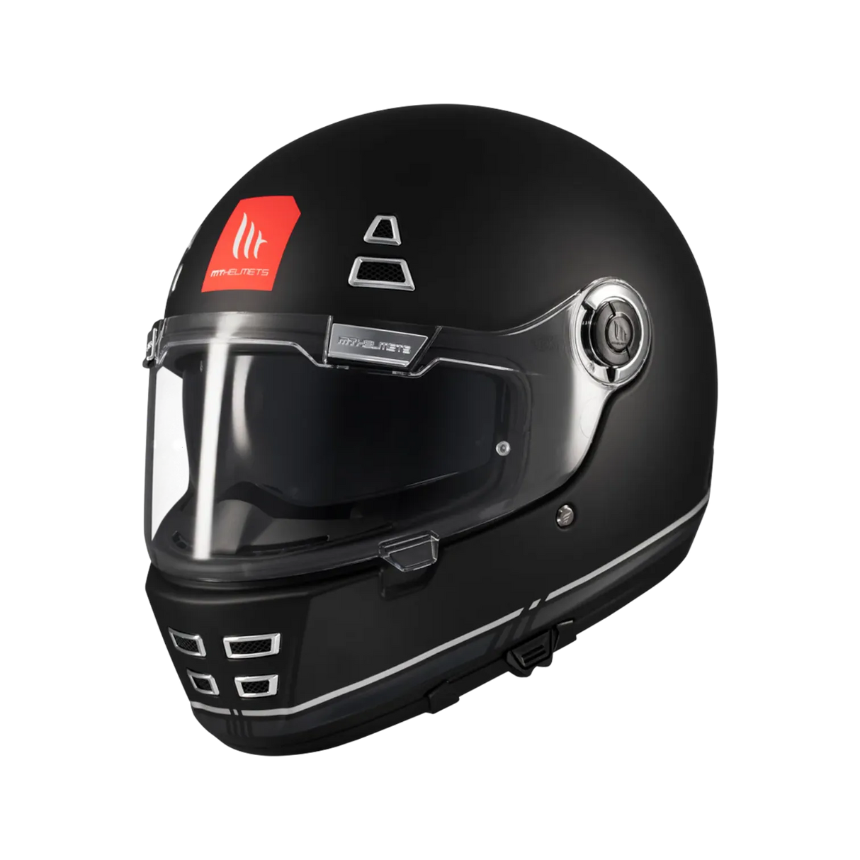 Casco de moto integral MT Helmets Jarama SV Solid B2 negro acabado mate