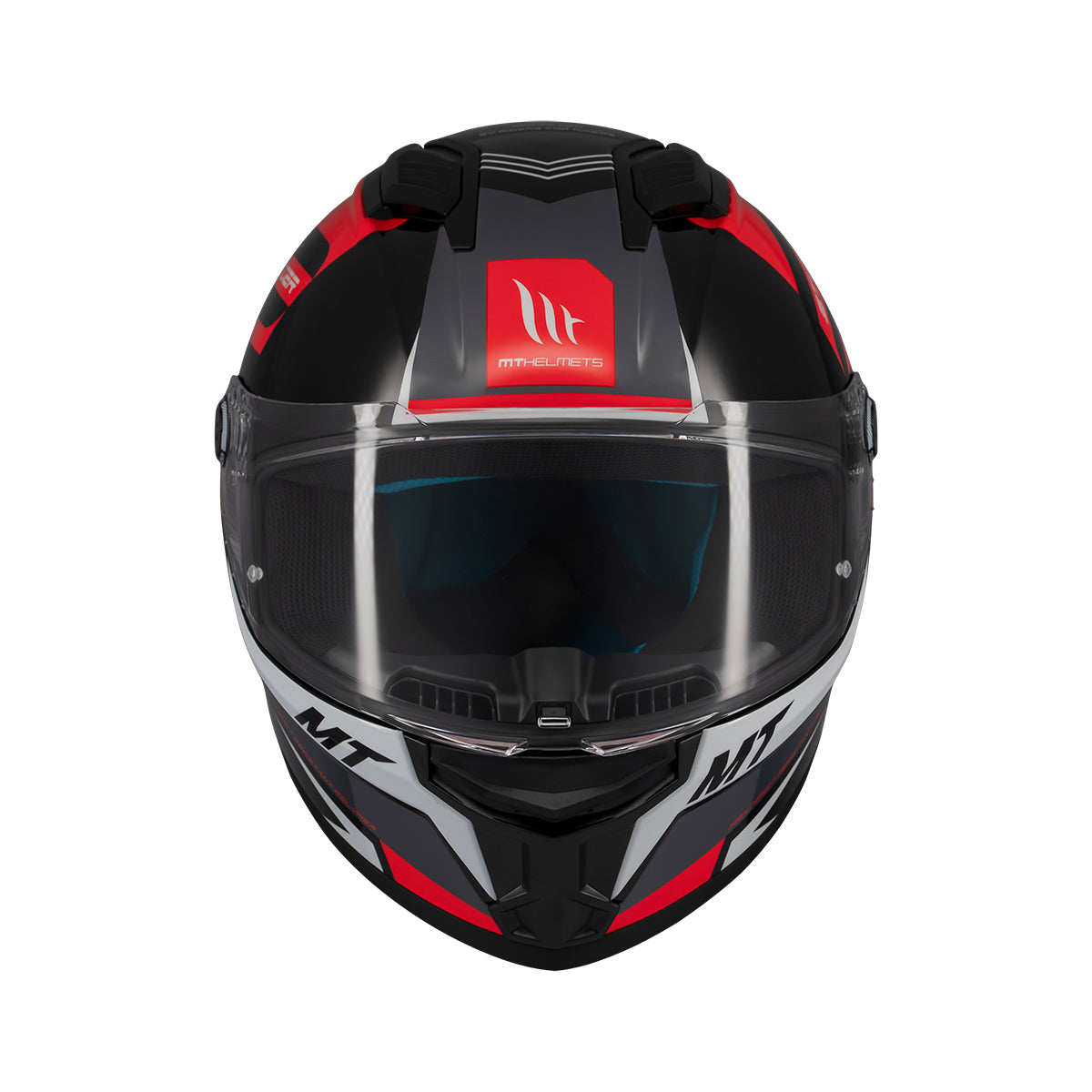 Casco de moto integral MT Helmets Stinger 2 Tron B15 acabado brillo - vista 3