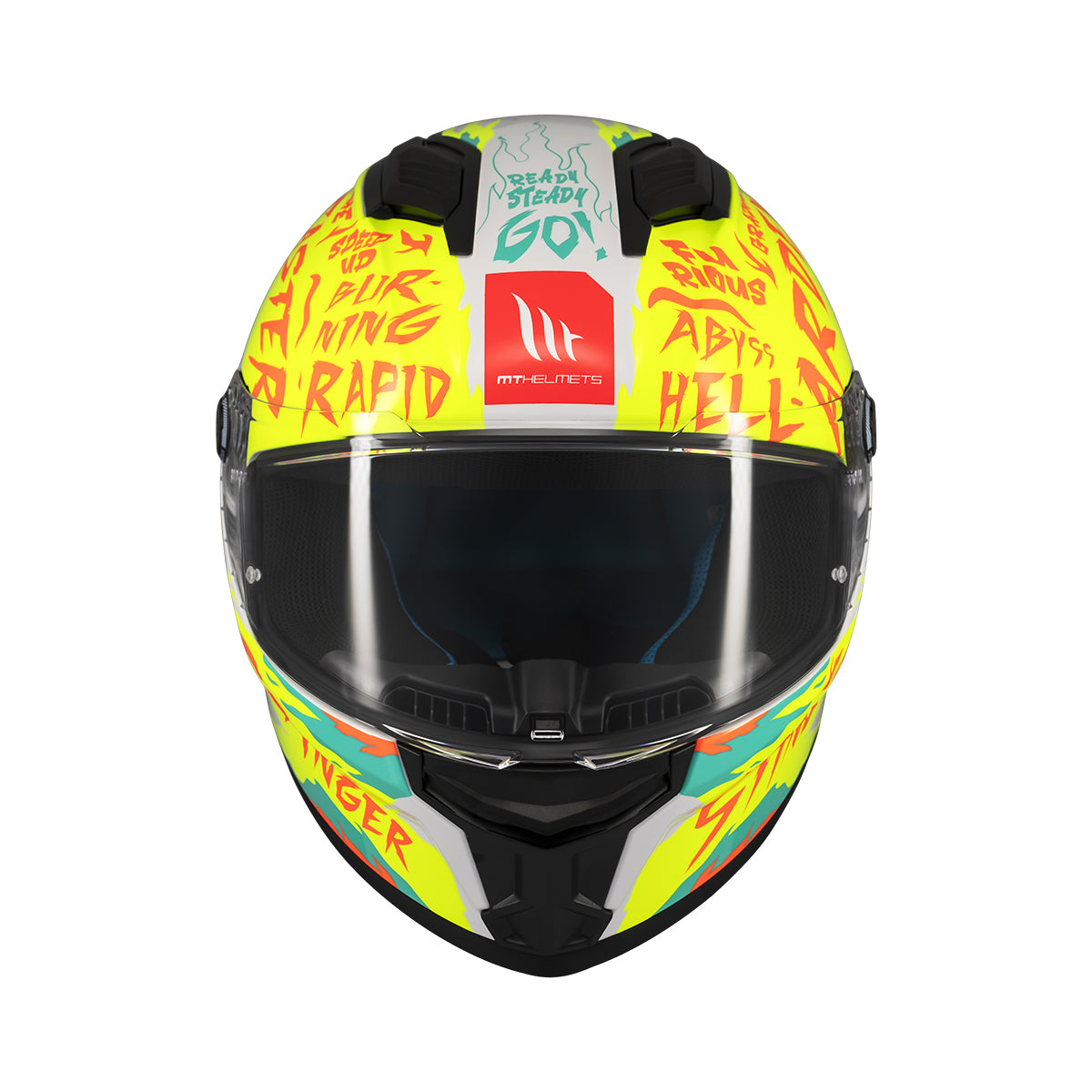 Casco de moto integral MT Helmets Stinger 2 Ardent A3 acabado brillo - vista 3