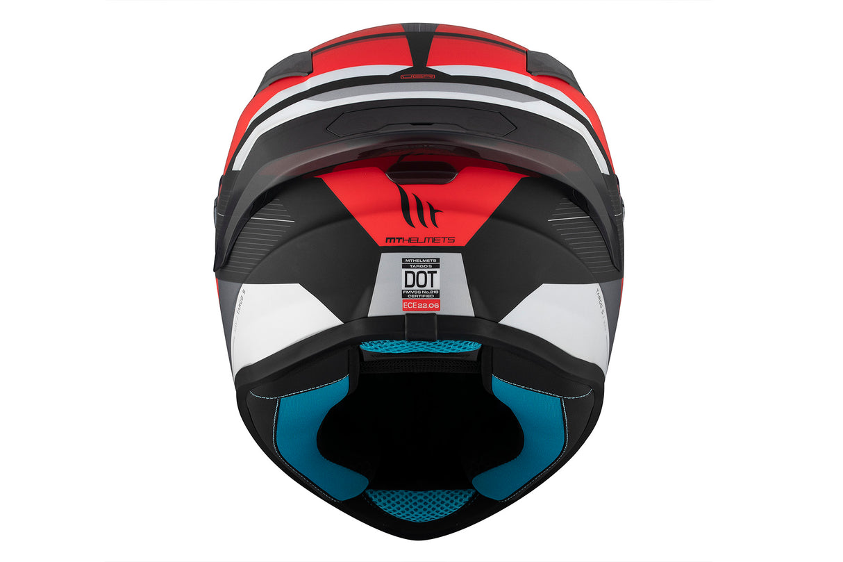 Casco de moto integral MT Helmets Targo S Kay B5 acabado mate - vista 7