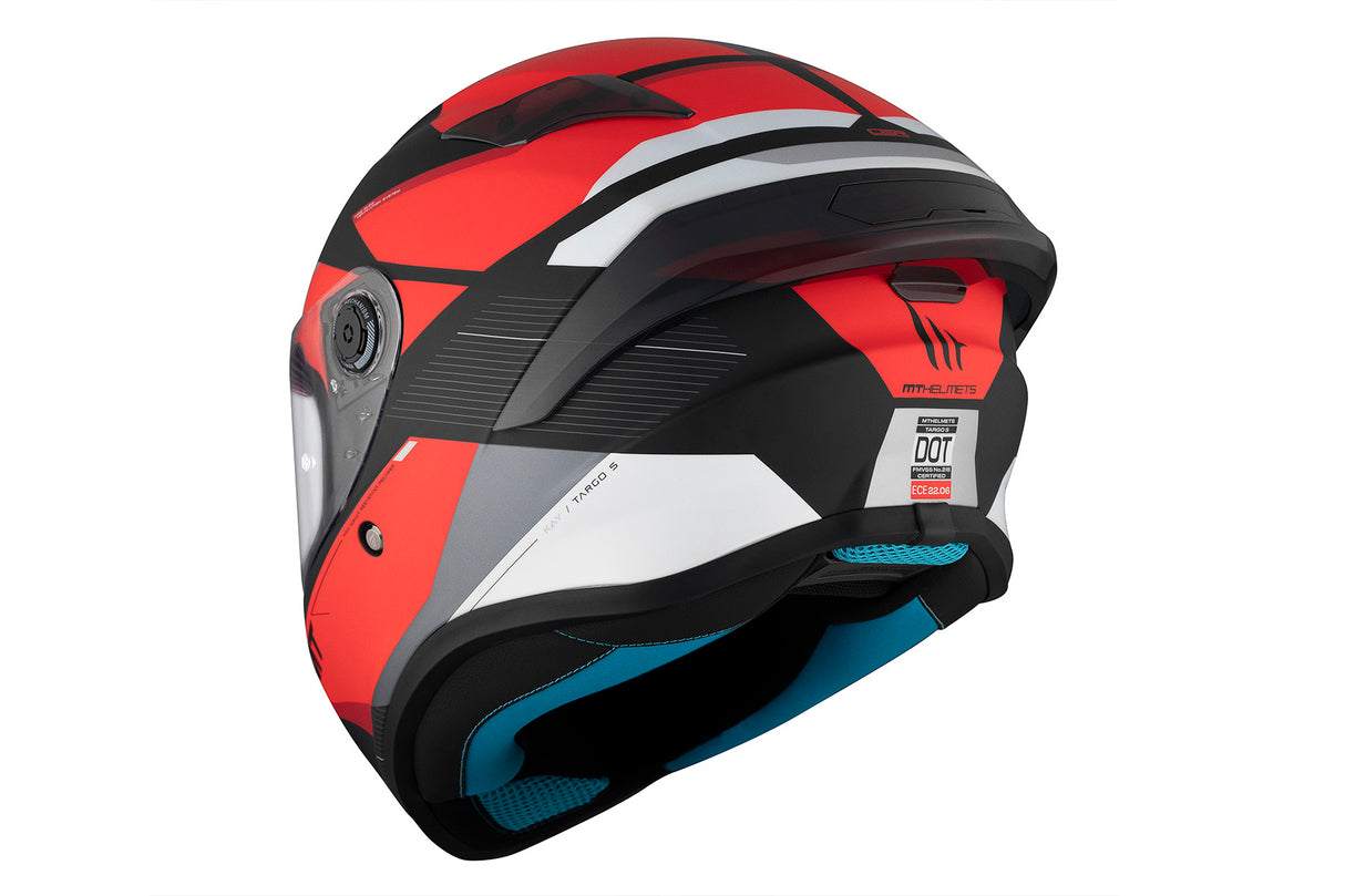 Casco de moto integral MT Helmets Targo S Kay B5 acabado mate - vista 8
