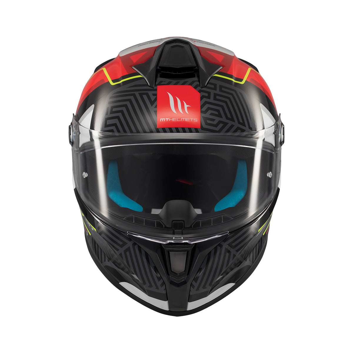 Casco de moto integral MT Helmets Targo S Brik C5 acabado brillo - vista 3