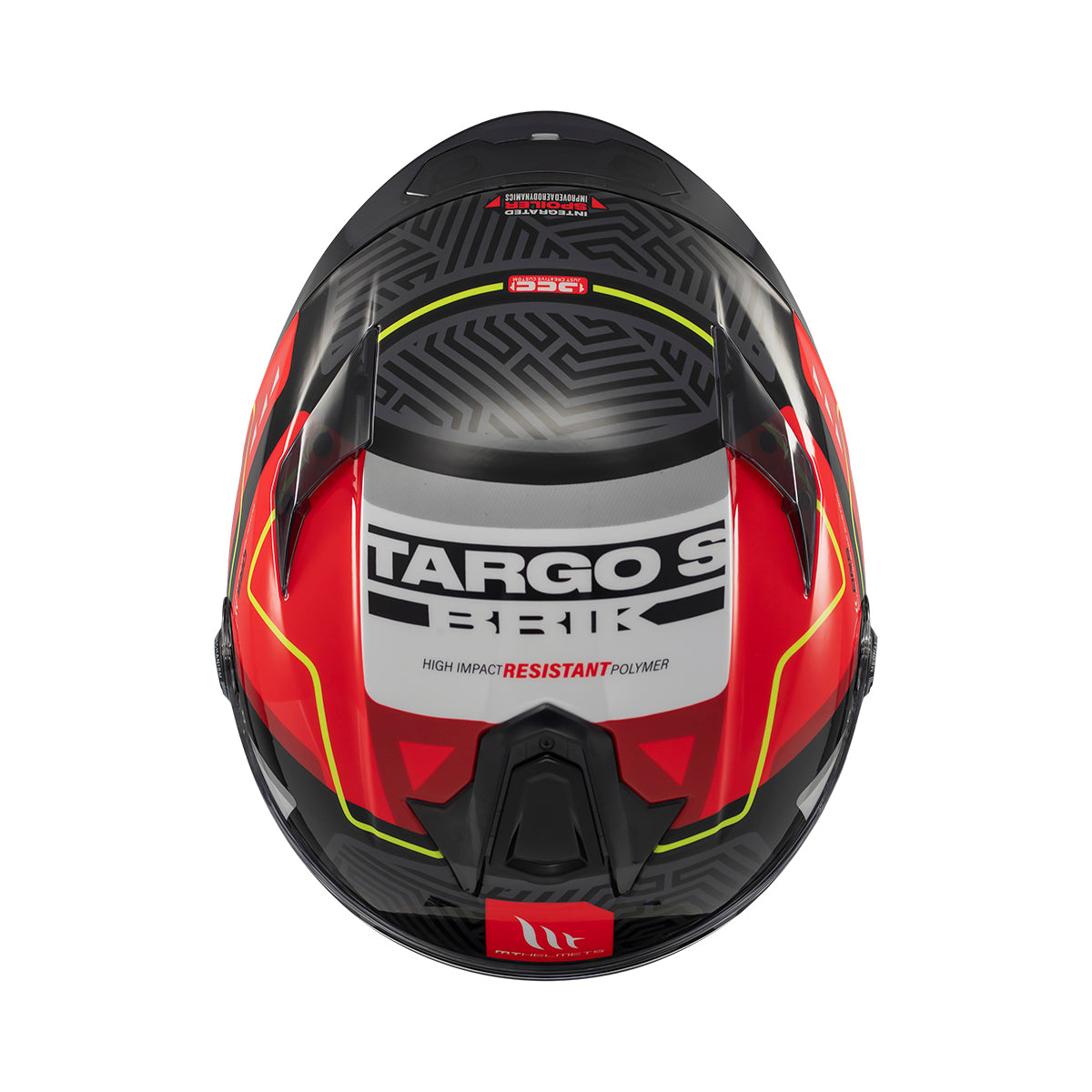 Casco de moto integral MT Helmets Targo S Brik C5 acabado brillo - vista 6