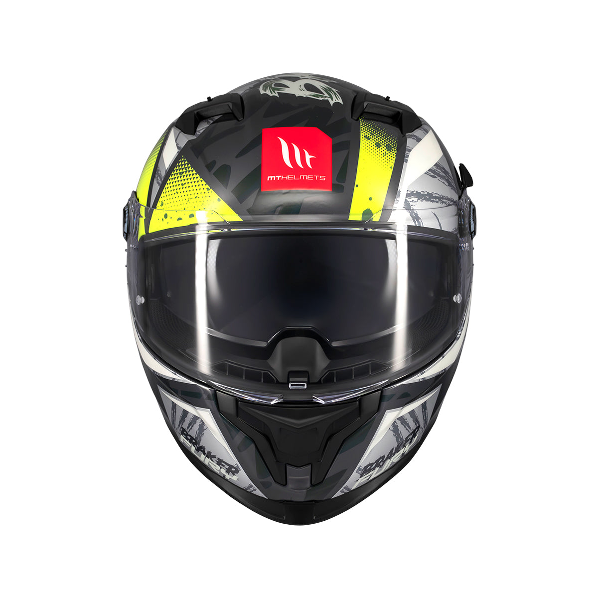 Casco de moto integral MT Helmets Braker SV Fury C6 acabado brillo - vista 3