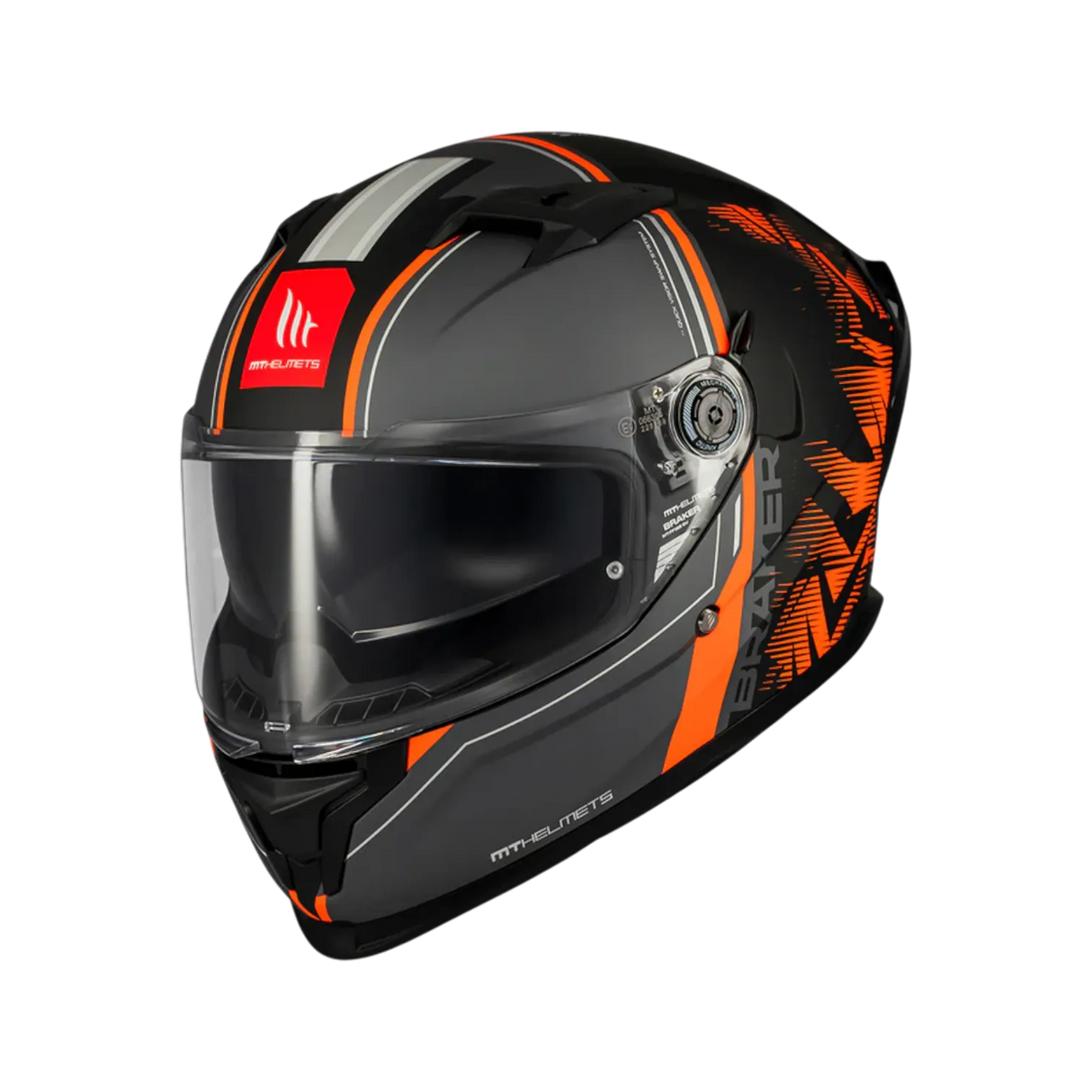 Casco de moto integral MT Helmets Braker SV Charm B4 acabado mate