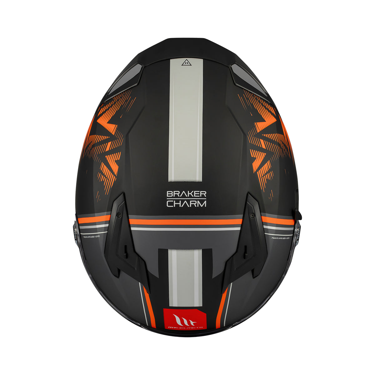 Casco de moto integral MT Helmets Braker SV Charm B4 acabado mate - vista 6
