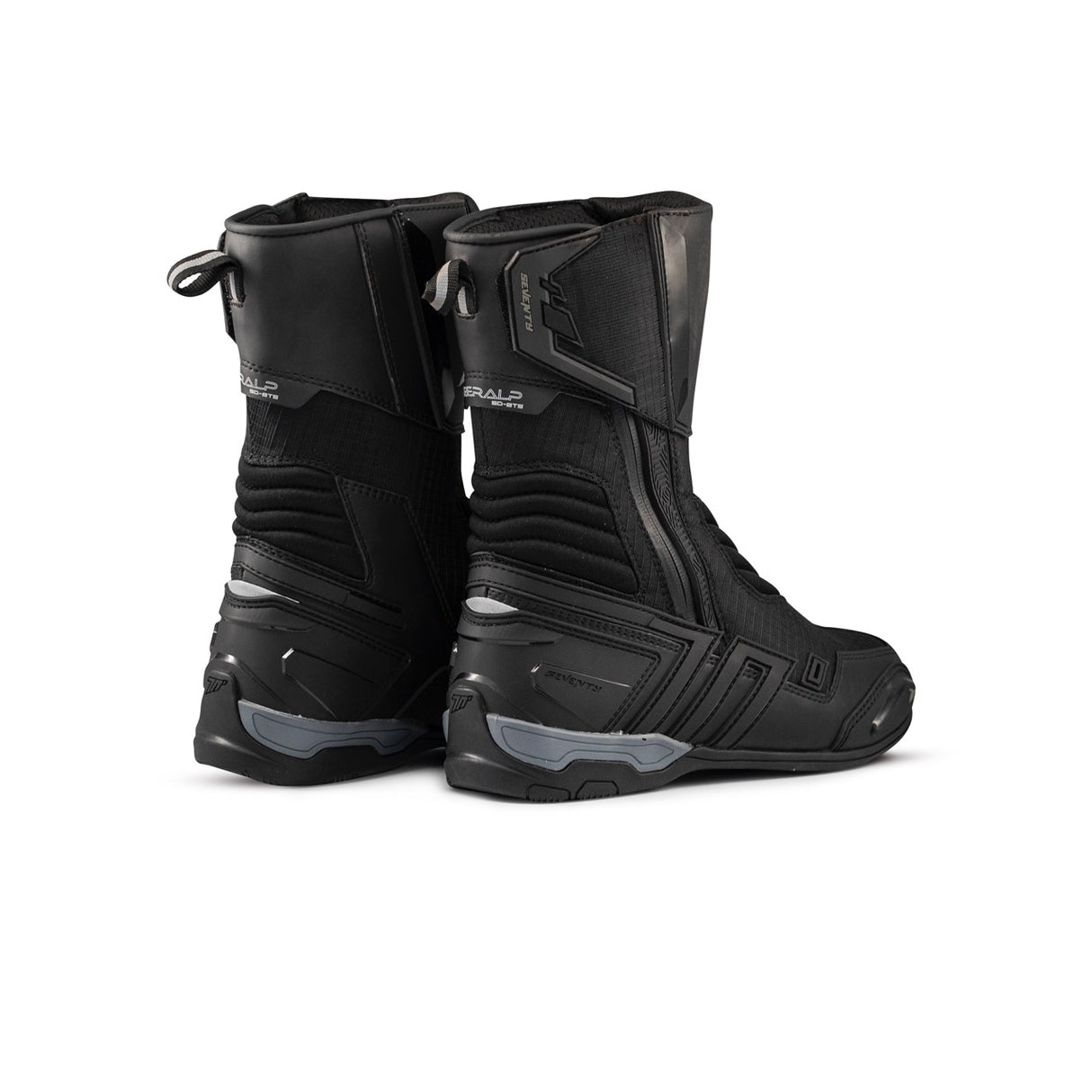 Botas de moto de invierno Seventy Degrees SD-BT5 Oberalp altas negras - vista 3
