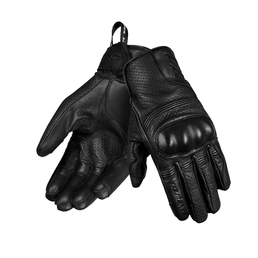 Guantes de moto de verano urbanos Seventy Degrees SD-C20 Rebel negros