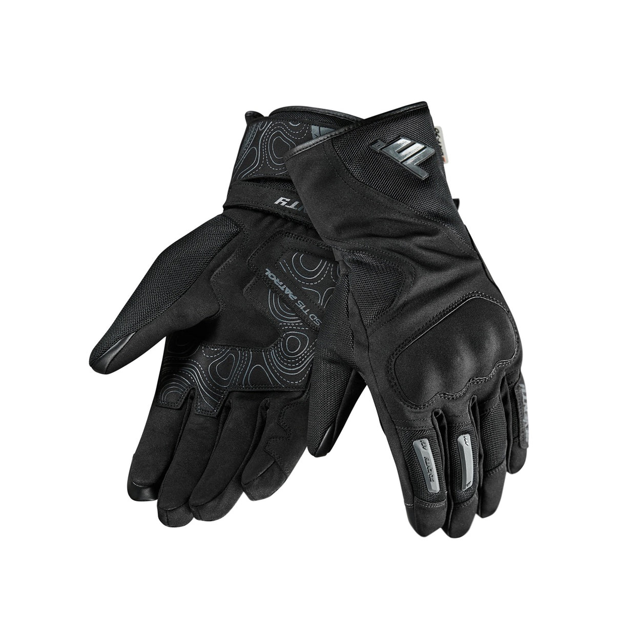 Guantes de moto de invierno Seventy Degrees SD-T15 Patrol negros