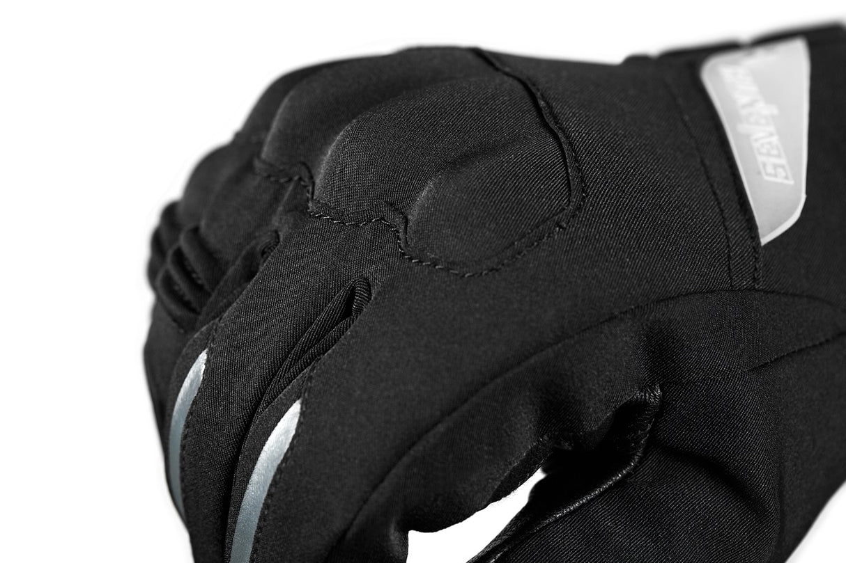 Guantes de moto touring adventure de invierno Seventy Degrees SD-T9 Expedition negros - vista 4