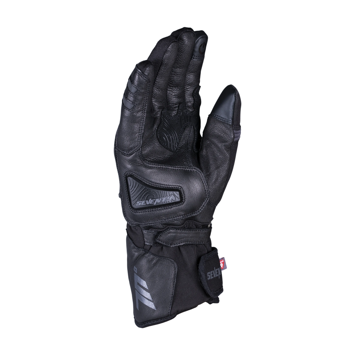 Guantes de moto de invierno Seventy Degrees SD-T7 Gobi de hombre negro y gris - vista 3