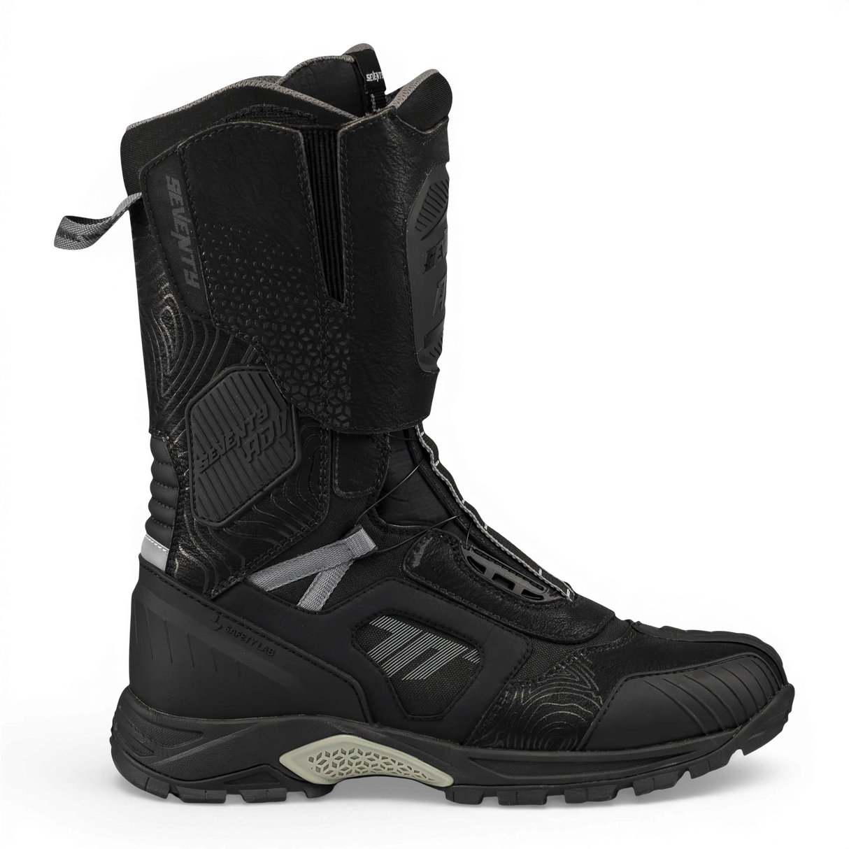 Botas de moto Seventy Degrees SD-BA6 Stelvio altas negras y grises - vista 3