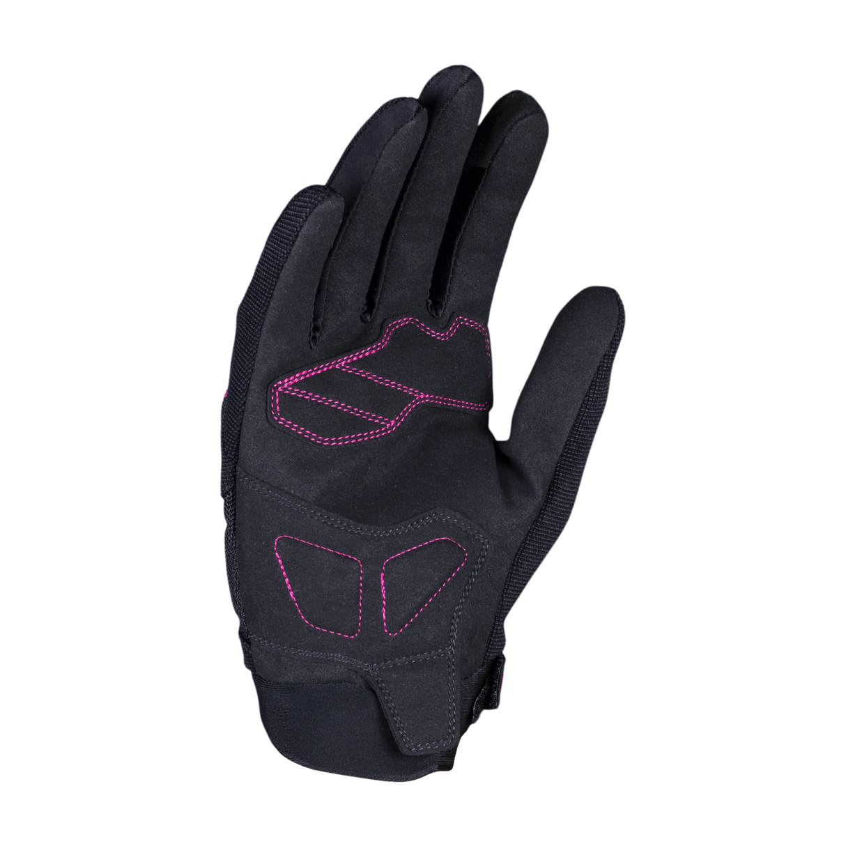 Guantes de moto de verano de mujer Seventy Degrees SD-C42 Asphalt negros y fucsia - vista 3