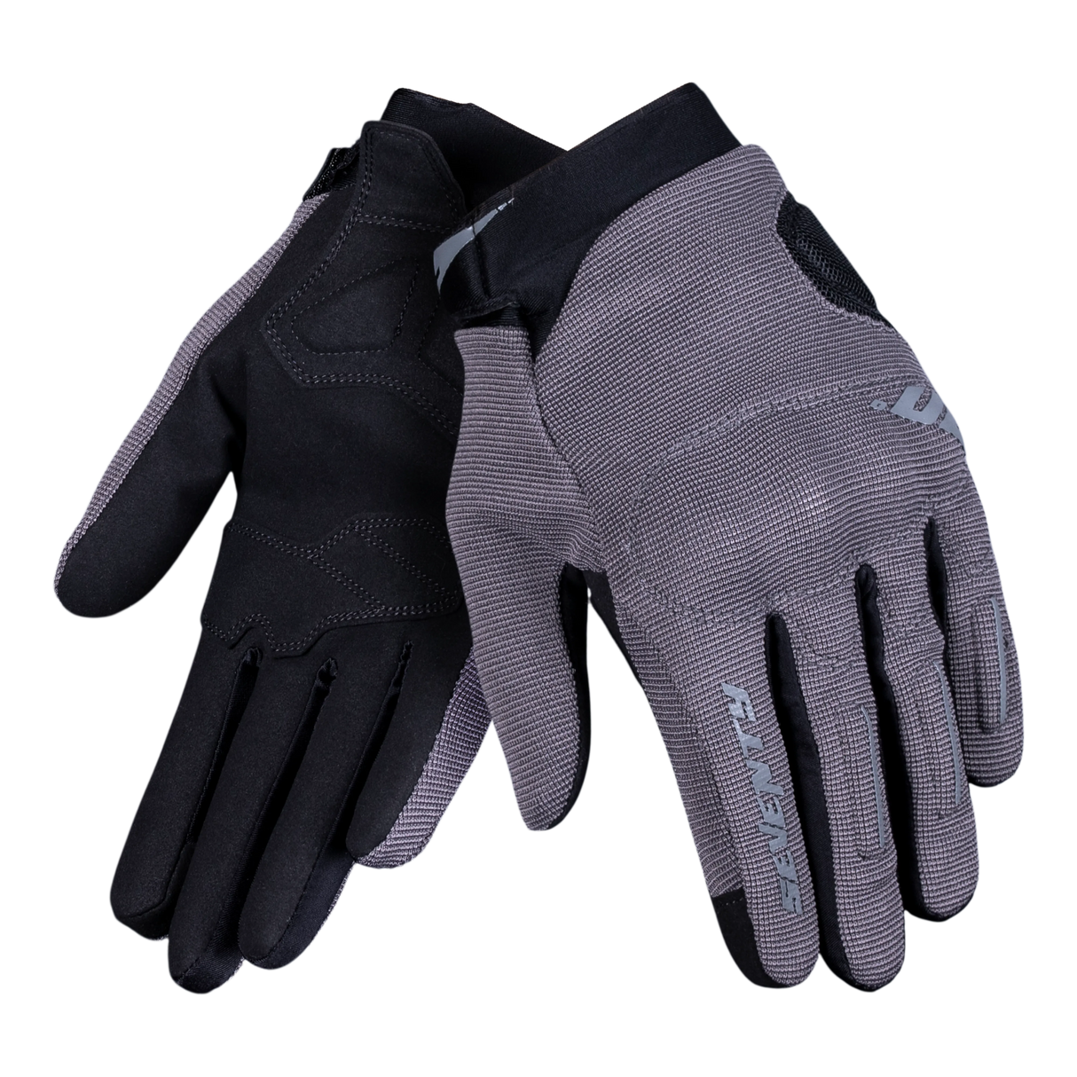Guantes de moto de verano urbanos de mujer Seventy Degrees SD-C42 Asphalt gris oscuro