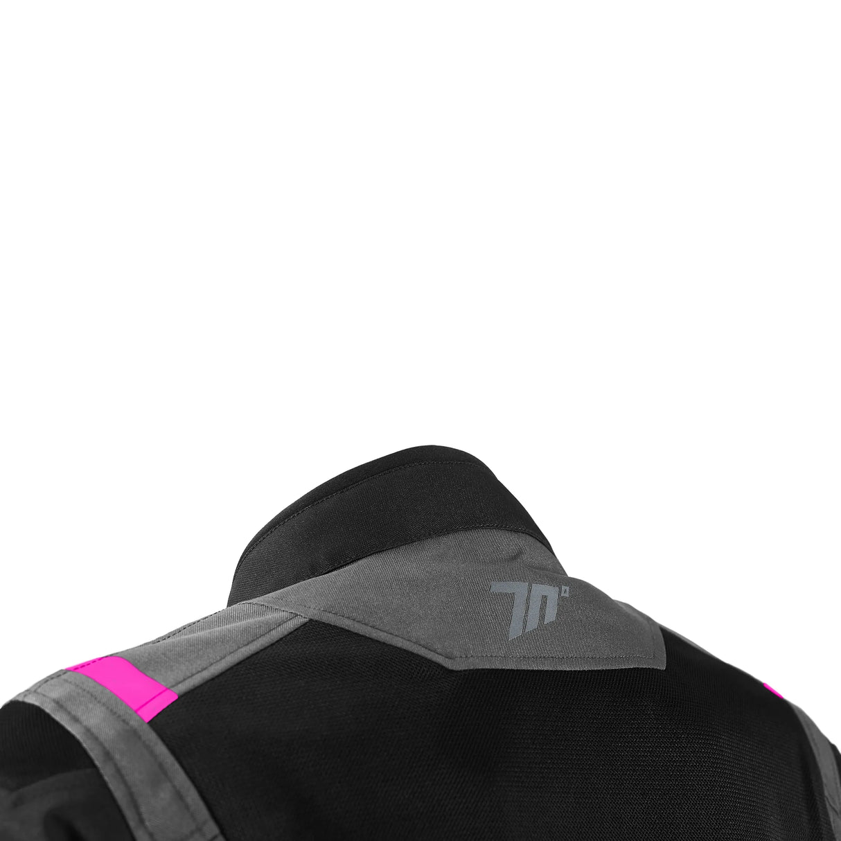 Chaqueta de moto de verano touring adventure Seventy Degrees SD-JT68 Sahara gris y fucsia - vista 4