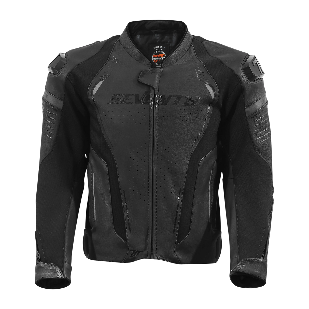 Chaqueta de moto de invierno deportiva Seventy Degrees SD-JL24 Spoiler negra - vista 2