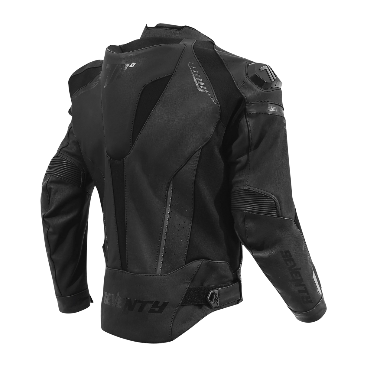 Chaqueta de moto de invierno deportiva Seventy Degrees SD-JL24 Spoiler negra - vista 3