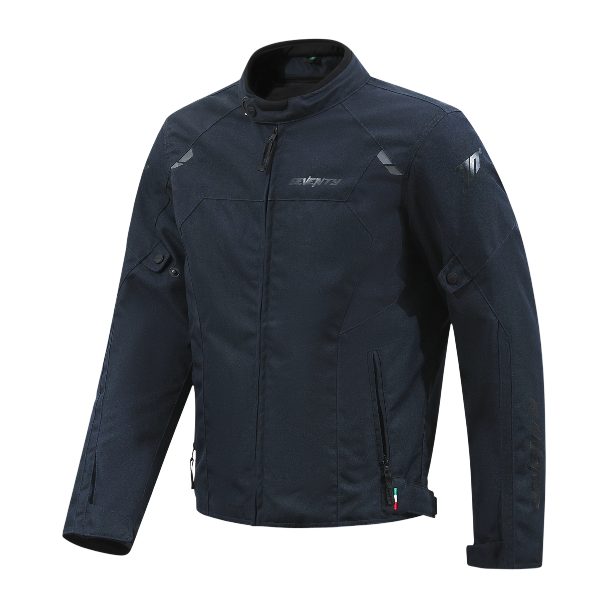Chaqueta de moto de invierno Seventy Degrees SD-JR65 Piston azul marino