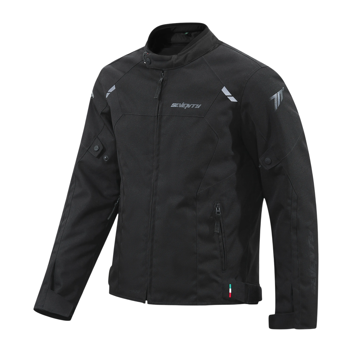 Chaqueta de moto de invierno deportiva de mujer Seventy Degrees SD-JR67 Piston negra - vista 2