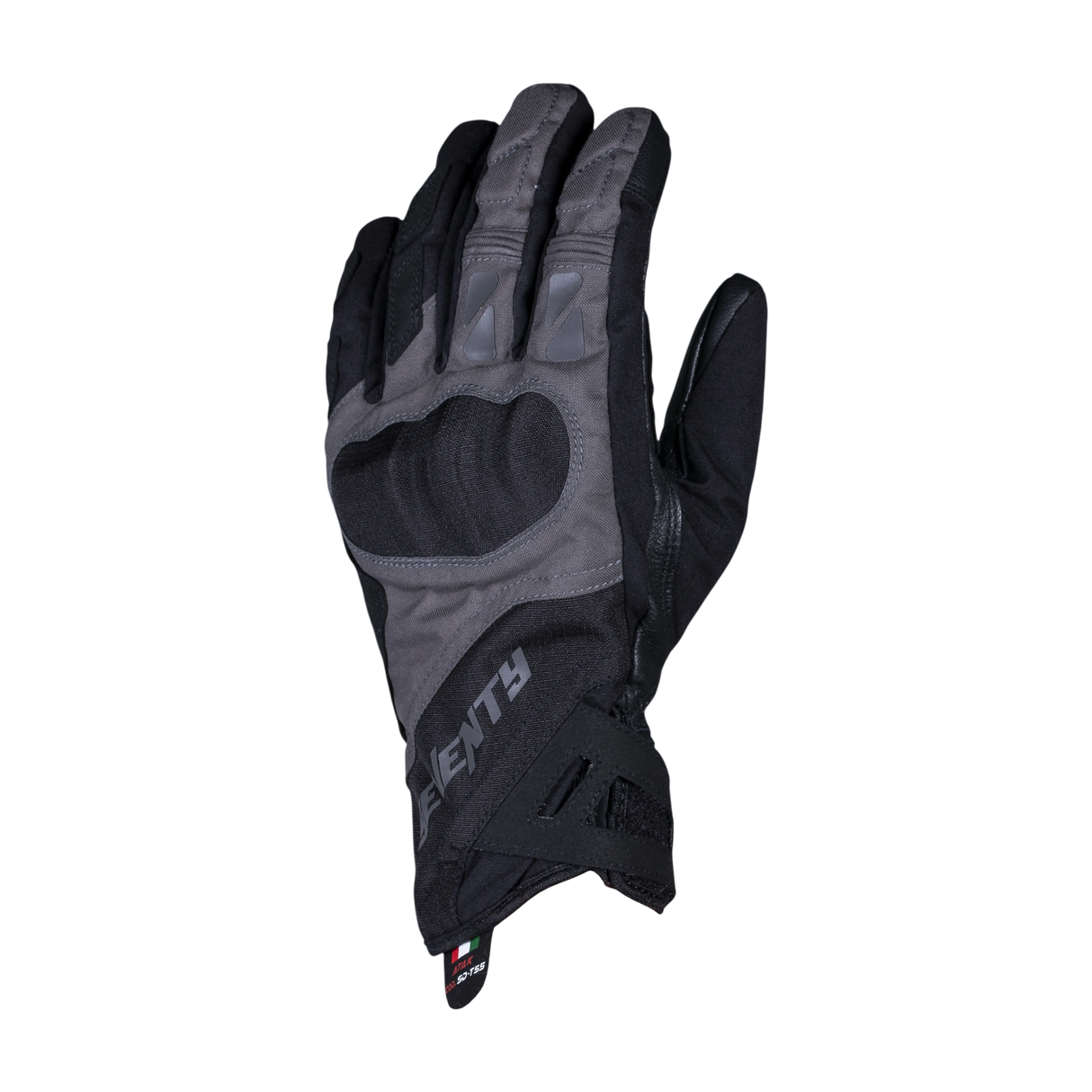 Guantes de moto touring adventure de invierno de hombre Seventy Degrees SD-T55 Atak negros y amarillo brillante - vista 2