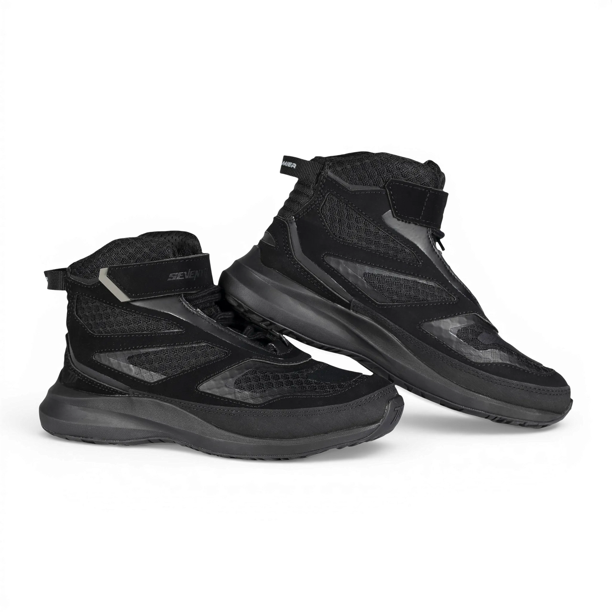 Botas de moto de verano urbanas Seventy Degrees SD-BC9 Premier negras - vista 2
