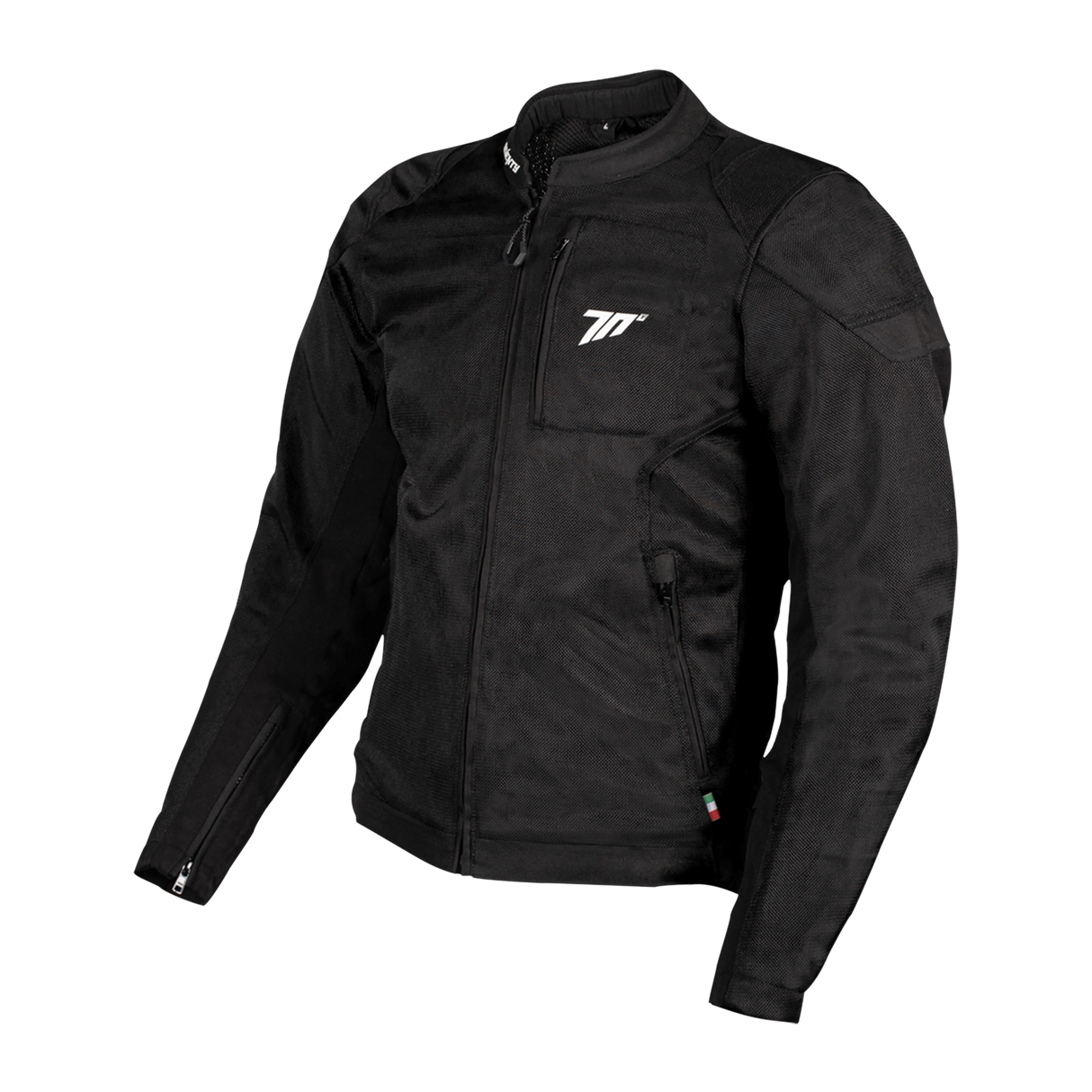 Chaqueta de moto urbana de verano Seventy Degrees SD-JC24 Airframe negra