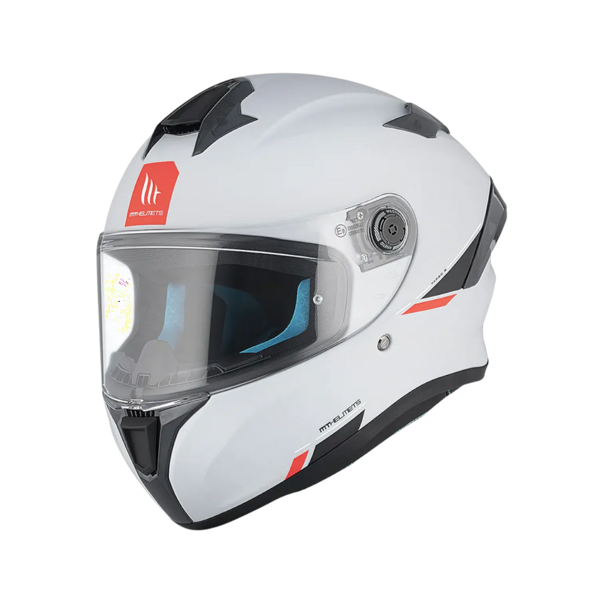 Casco de moto integral MT Helmets Targo S Solid A12 acabado brillo