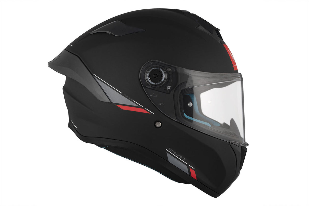 Casco de moto integral MT Helmets Targo S Solid A1 acabado mate - vista 5
