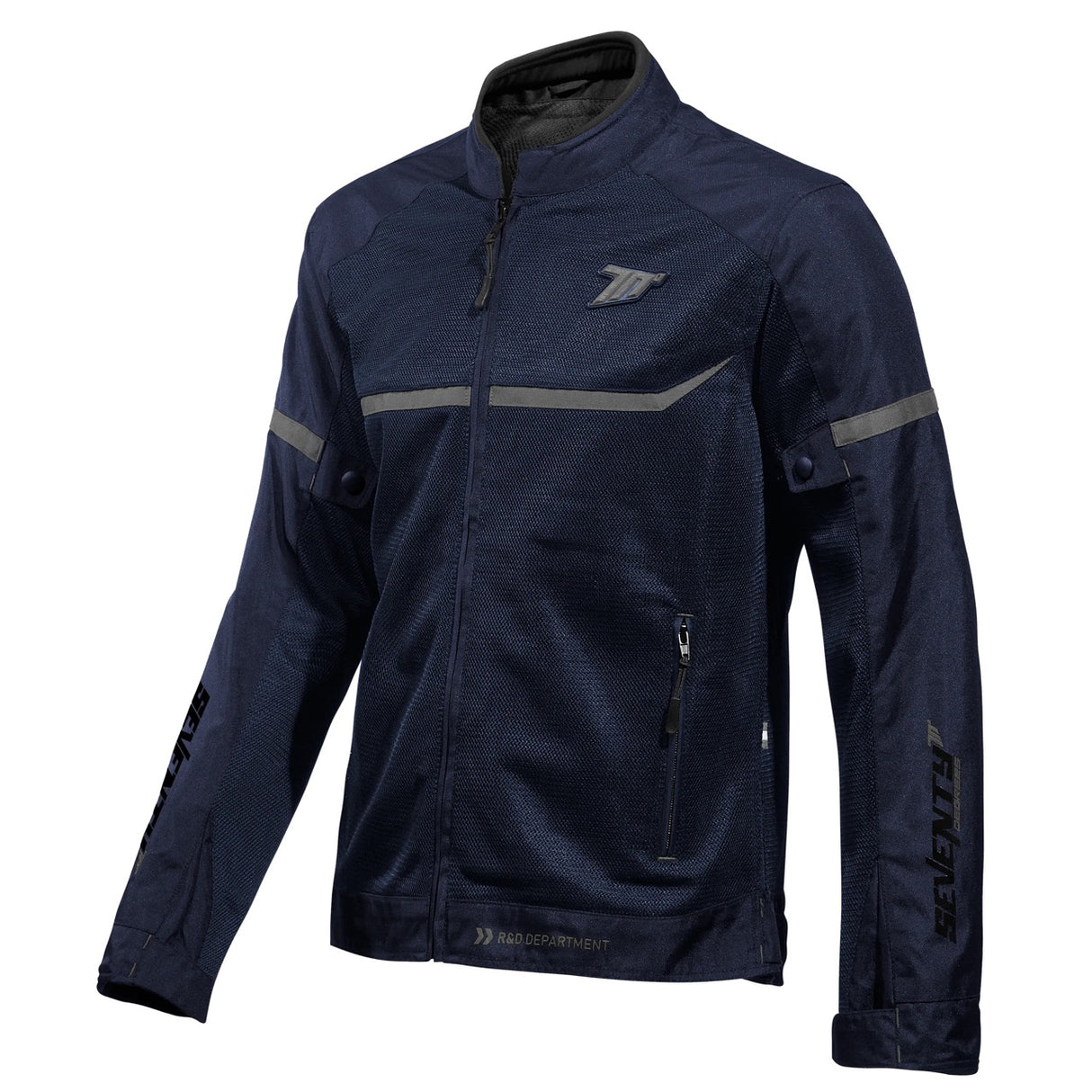 Chaqueta de moto de verano deportiva Seventy Degrees SD-JR30.1 Mojave azul marino