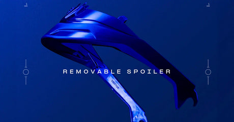 Spoiler desmontable: el detalle que hace tu casco más versátil