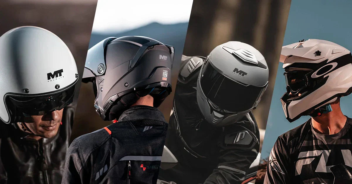 casco mt helmets KRE+ S PIQUERAS B5 GLOSS Types of Motorcycle Helmets: Discover