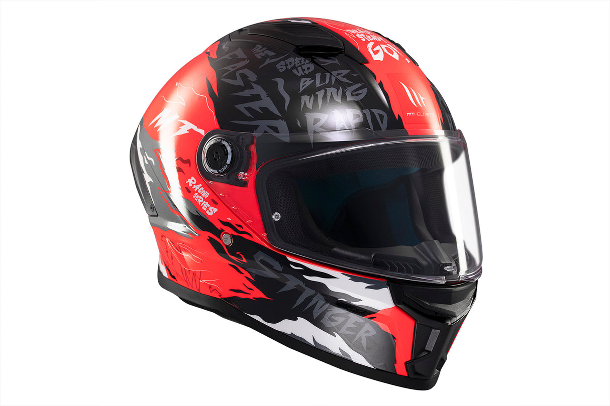 Casco de moto integral MT Helmets Stinger 2 Ardent C5 acabado brillo - vista 4