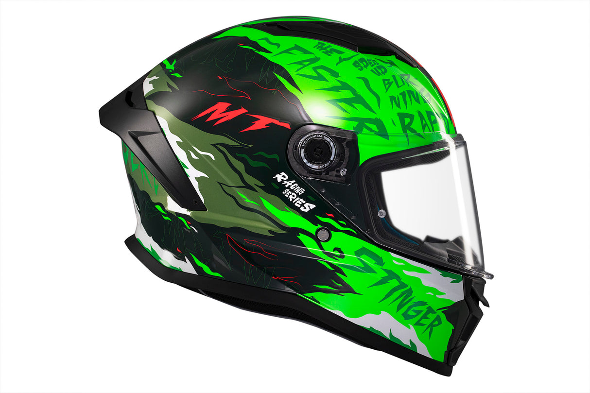 Casco de moto integral MT Helmets Stinger 2 Ardent C6 acabado brillo - vista 5