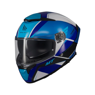 Casco de moto integral MT Helmets Thunder 4 SV Freeway A17 acabado brillo