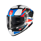 Casco de moto integral MT Helmets Thunder 4 SV Luminence A7 acabado brillo