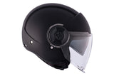 Casco de moto jet MT Helmets Viale SV S Solid A1 negro acabado mate - vista 5