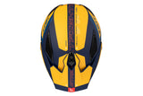 Casco de trial MT Helmets Streetfighter SV S Totem C3 amarillo acabado mate - vista 9