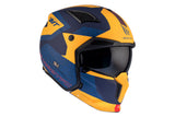 Casco de trial MT Helmets Streetfighter SV S Totem C3 amarillo acabado mate - vista 12