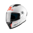Casco de moto integral MT Helmets Stinger 2 Solid A0 perla acabado brillo