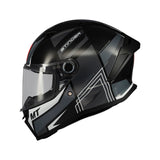 Casco de moto integral MT Helmets Stinger 2 Tron B12 acabado brillo - vista 2