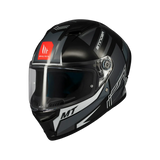 Casco de moto integral MT Helmets Stinger 2 Tron B12 acabado brillo