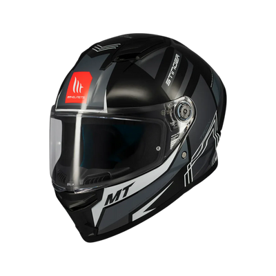 Casco de moto integral MT Helmets Stinger 2 Tron B12 acabado brillo