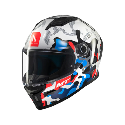 Casco de moto integral MT Helmets Stinger 2 Yozu A7 acabado brillo