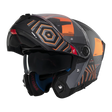 Casco de moto modular MT Helmets Atom 2 SV Strange C4 acabado mate