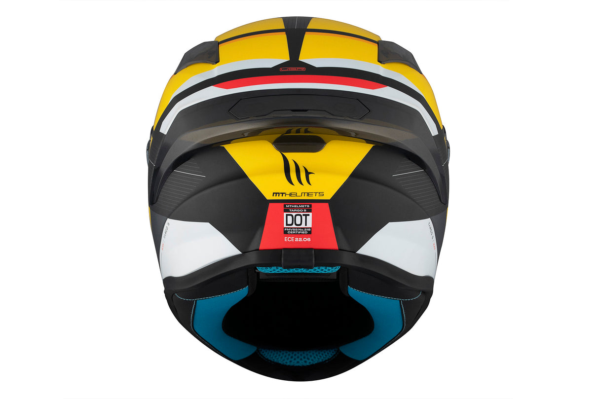 Casco de moto integral MT Helmets Targo S Kay B3 acabado mate - vista 7