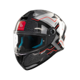 Casco de moto integral MT Helmets Targo S Brik C0 acabado brillo