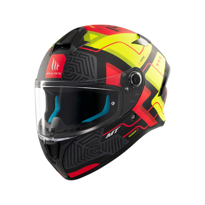 Casco de moto integral MT Helmets Targo S Brik C3 acabado mate